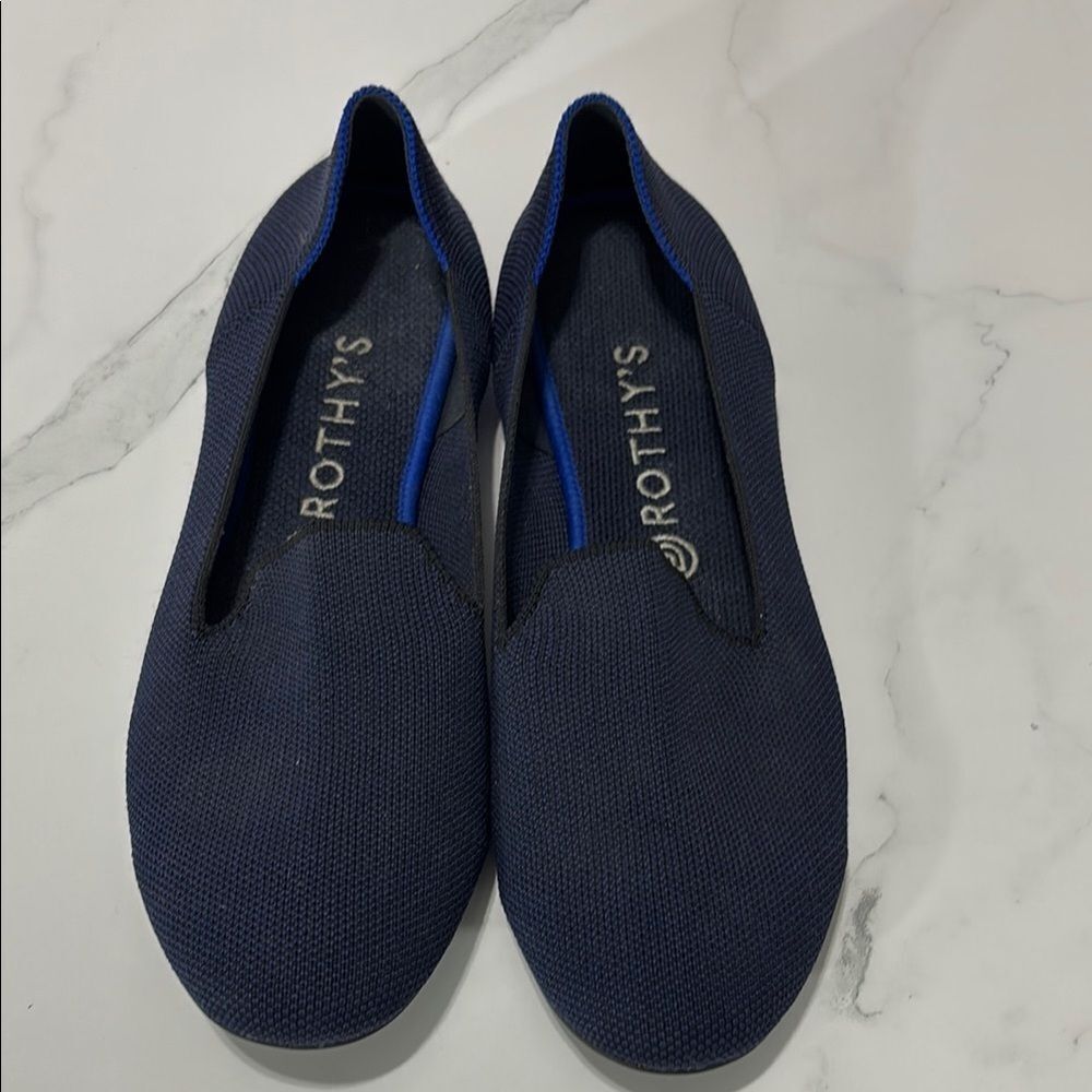 Rothy's Women's Navy Blue Slip-On Shoes